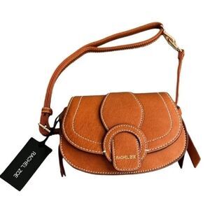 RACHEL ZOE Brown Crossbody Belt bag Purse Fanny Pack Msrp $88